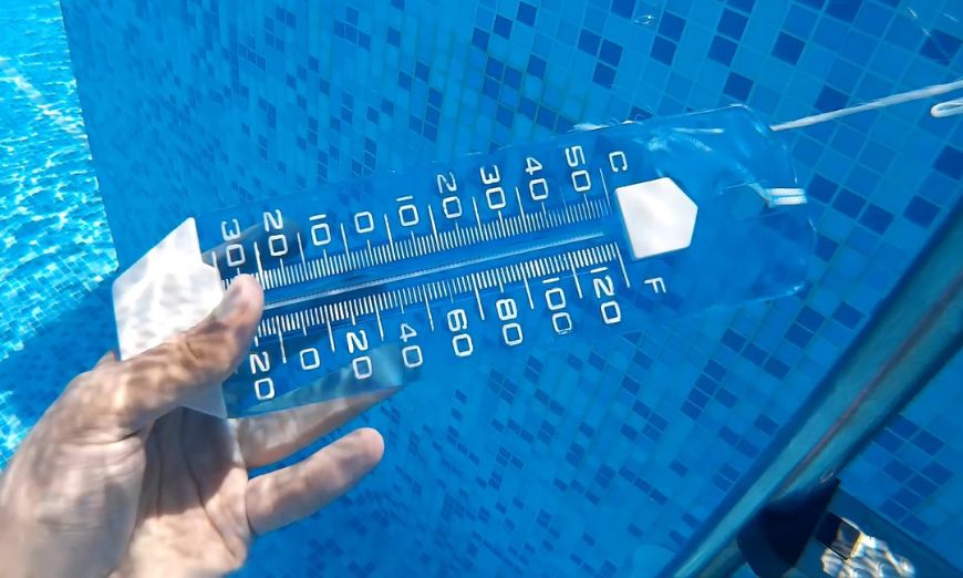 Qual è la temperatura ideale dell'acqua della piscina?